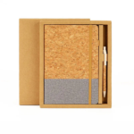 A5 Cork Fabric Notebook Set - Image 4