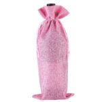 Burlap Wine Bag - Image 6