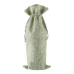 Burlap Wine Bag - Image 10