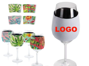 Neoprene Wine Glass Insulated Sleeve