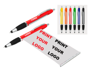 Custimized Plastic Pull Out Banner Pen