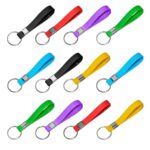 Printed Silicone Wristband with Keychain - Image 2