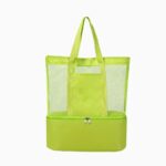 Beach Tote with Insulated Cooler and Pocket - Image 6