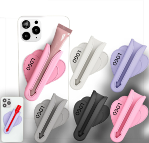 Silicone Lipstick Holder Phone Case