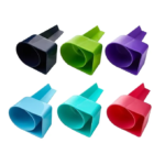 Plastic Beach Cup Holder with Pocket - Image 2