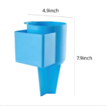 Plastic Beach Cup Holder with Pocket - Image 5