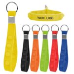 Push Pop Stress Reliever Keychain