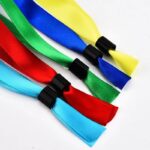 Polyester Ribbon Wristband - Image 2
