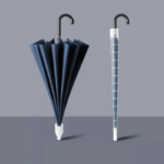 16 Bone Rainbow Umbrella with Hook Handle - Image 3