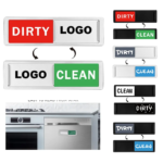 Dishwasher Magnet Dirty Clean Sign
