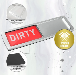 Dishwasher Magnet Dirty Clean Sign - Image 2