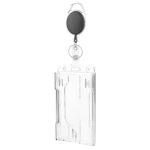 Retractable ID Badge Holder With Clip - Image 5