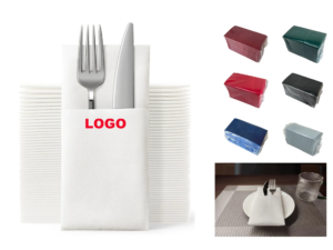 Biodegradable Disposable Cutlery Bag Napkin