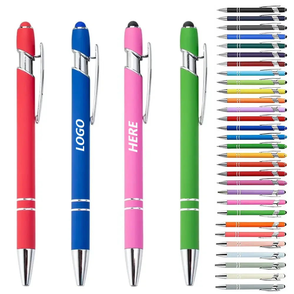 326316217.png Soft Touch Ballpoint Pen - Image 1