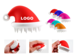 Christmas Santa Hat Silicone Massage Comb