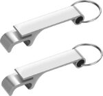 Aluminum Bottle Opener/Keychain - 2 1/2"x1/2" - Image 2