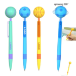Sports Spinner Head Ballpoint Pen
