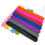 Multicolor Soft Silicone Slap Bracelet Wristband - Image 2