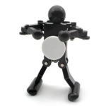 Clockwork Wind Up Dancing Robot Toy - Image 3