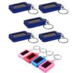 Solar Powered LED Flashlight Keychain - Image 2