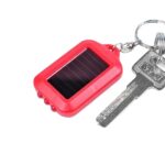 Solar Powered LED Flashlight Keychain - Image 3