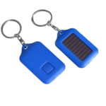 Solar Powered LED Flashlight Keychain - Image 4