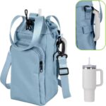 Water Bottle Carrier Bag with Pocket for Tumbler - Image 3
