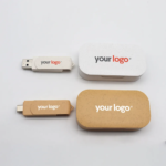 Wheat straw USB flash drive set - Image 2