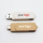 Wheat straw USB flash drive set - Image 3
