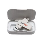 Wheat straw USB flash drive set - Image 4