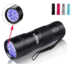 UV 12 LED Flashlight