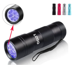 UV 12 LED Flashlight