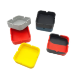 Custom Logo Silicone Ashtray - Image 2