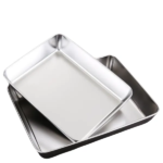 Stainless Steel Kitchen Tray with Lid - Image 2