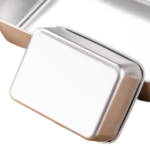 Stainless Steel Kitchen Tray with Lid - Image 6