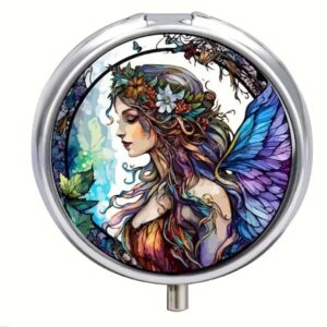 Round Metal Pill Case