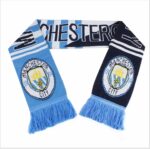 Acrylic Knit Stadium Scarf with Fringe - Image 5