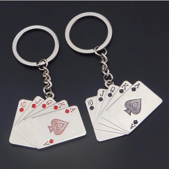 36639856.jpg Playing card key ring - Image 1