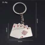 Playing card key ring - Image 4