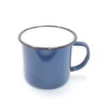 12OZ Enamel Mug with Black Rim - Image 2