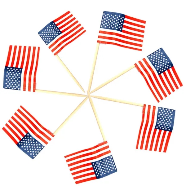37316021.jpg Wooden USA Toothpick Flag - Image 1