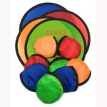 Foldable Pocket Flyer Disc with logo