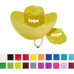 Folding Cowboy Hat With Pouch - Image 2