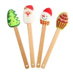Christmas Silicone Rubber Spatula Set - Image 2