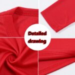 Long Sleeve Moisture Wicking Athletic Shirts - Image 7