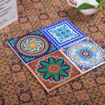Round And Square Absorbent Ceramic Coasters - Image 6