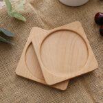 Creative Solid Wood Coaster - Image 4